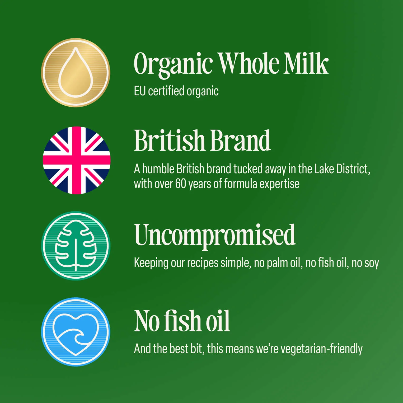 6x200ml Organic Ready to Feed First Infant Milk - Image 3