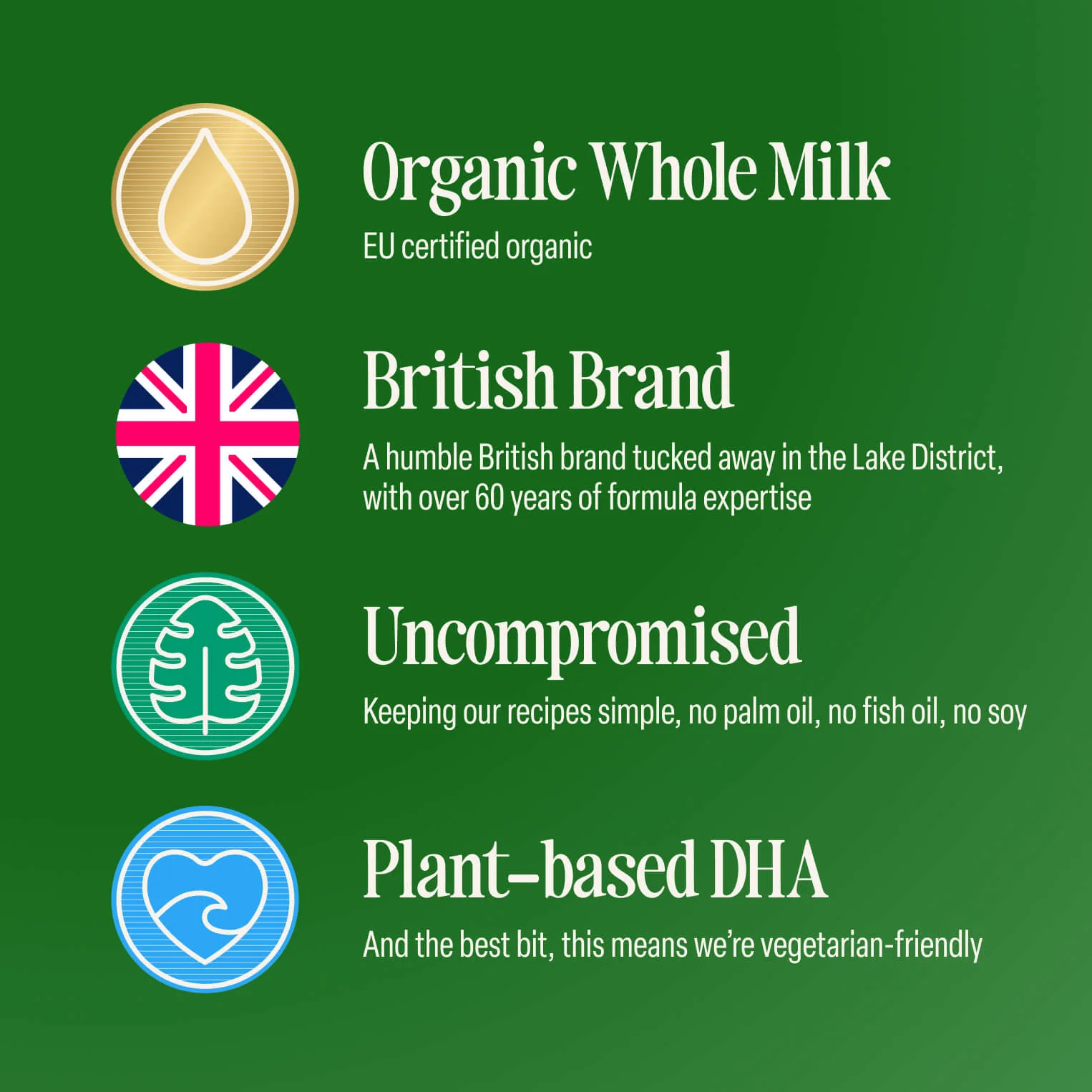 6x200ml Organic Ready to Feed Follow On Milk - Image 3