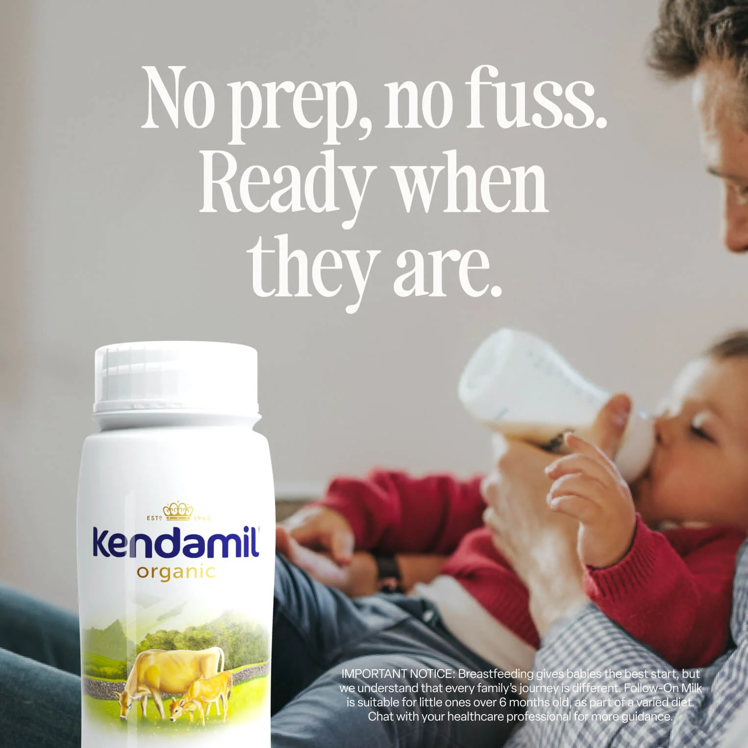 6x200ml Organic Ready to Feed Follow On Milk - Image 4